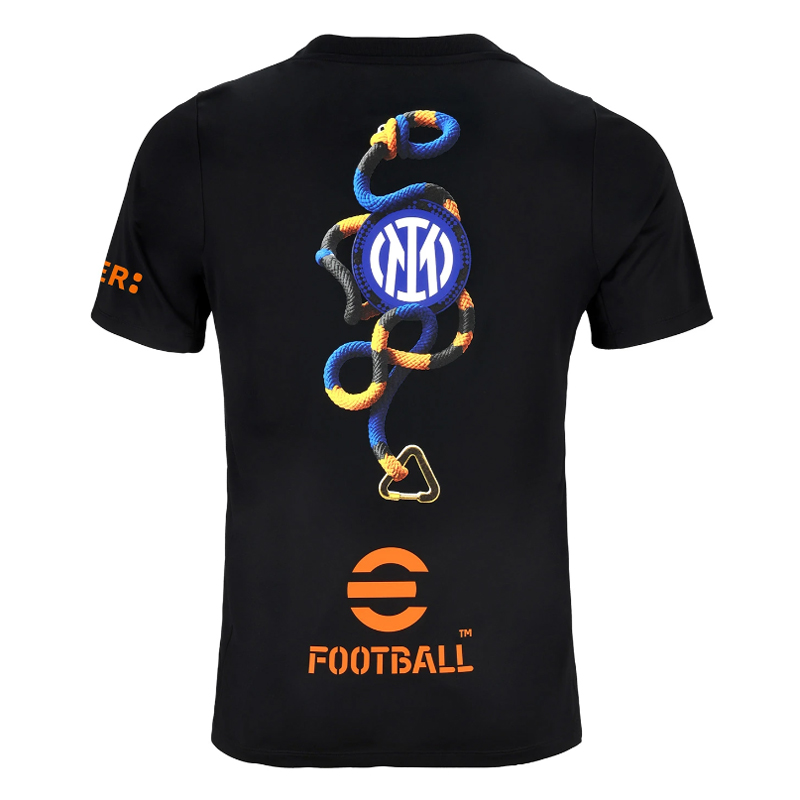 Mens Inter Milan Short Training Jersey Black 2026/27 Mens Inter Milan Short Training Jersey Black 2026/27