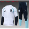 Kids Argentina Jacket + Pants Training Suit White 2026