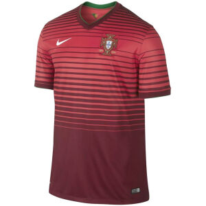 Mens Portugal Retro Home Jersey 2014