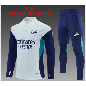 Kids Arsenal Training Suit Grey 2025/26