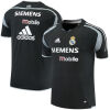 Mens Real Madrid Retro Short Training Black Jersey 2004/05