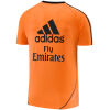 Mens Real Madrid Retro Short Training Orange Jersey 2013/14 Mens Real Madrid Retro Short Training Orange Jersey 2013/14
