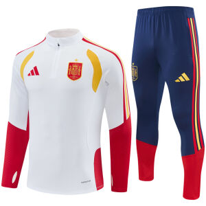 Mens Spain Training Suit White 2026