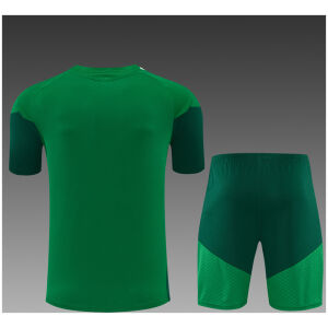 Kids Algeria Short Training Suit Green 2026
