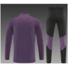 Kids Manchester United Training Suit Purple 2025/26