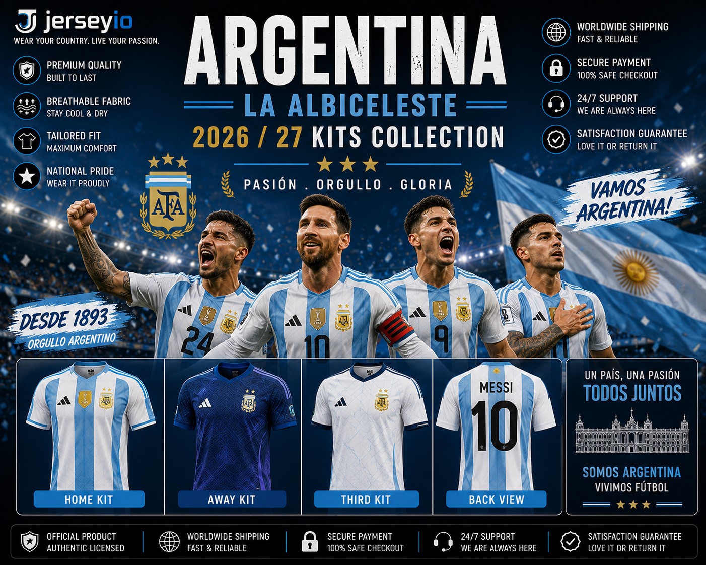 jerseyio Argentina