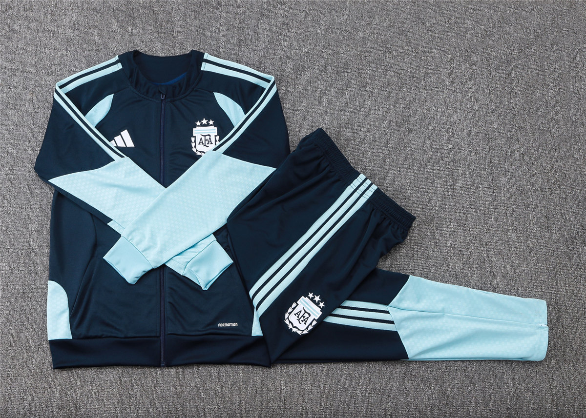 Kids Argentina Jacket + Pants Training Suit Royal 2026 Kids Argentina Jacket + Pants Training Suit Royal 2026