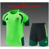 Kids Mexico Short Training Suit Green 2026