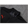 Mens AC Milan Jacket + Pants Training Suit Black 2025/26