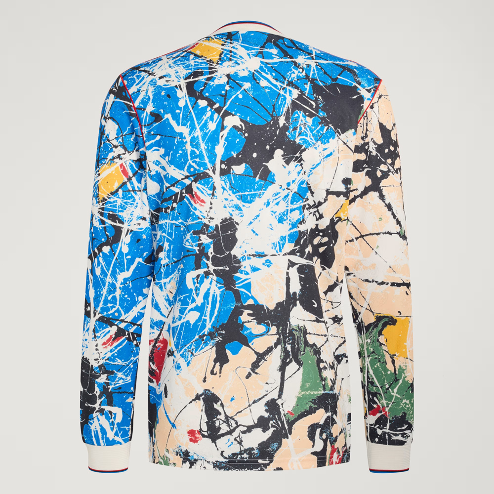 Mens Manchester United Stone Roses Jersey Long Sleeve 2025/26 Mens Manchester United Stone Roses Jersey Long Sleeve 2025/26