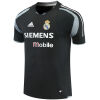 Mens Real Madrid Retro Short Training Black Jersey 2004/05 Mens Real Madrid Retro Short Training Black Jersey 2004/05