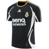 Mens Real Madrid Retro Short Training Black Jersey 2006/07 Mens Real Madrid Retro Short Training Black Jersey 2006/07