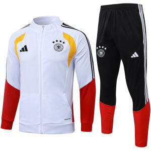 Mens Germany Jacket + Pants Training Suit White 2026