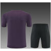 Kids Real Madrid Short Training Suit Purple 2025/26 Kids Real Madrid Short Training Suit Purple 2025/26