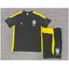 Mens Brazil Short Training Suit Jordan Black – Yellow 2026