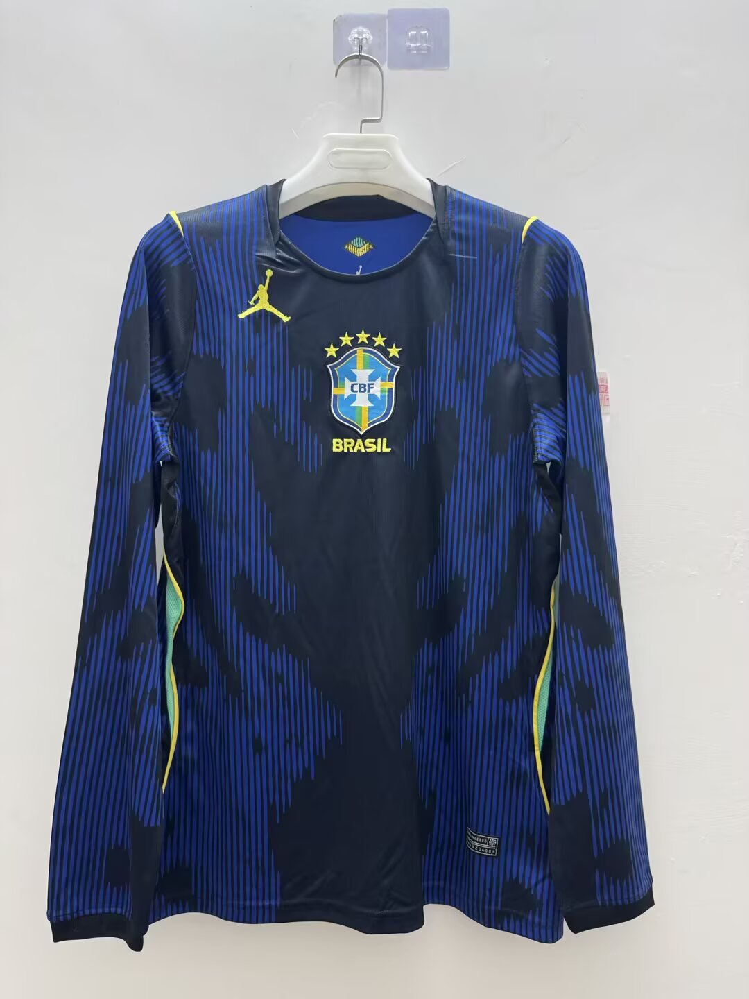 Mens Brazil Away Jersey Long Sleeve FIFA World Cup 2026 Mens Brazil Away Jersey Long Sleeve FIFA World Cup 2026