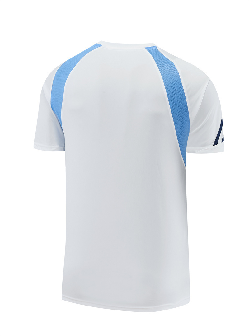 Mens Real Madrid Retro Short Training White Jersey 2003/04 Mens Real Madrid Retro Short Training White Jersey 2003/04