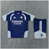Kids Real Madrid Short Training Suit Royal 2026/27