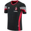 Mens AC Milan Retro Short Training Black Jersey 2003/04 Mens AC Milan Retro Short Training Black Jersey 2003/04