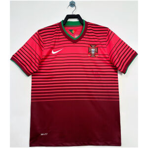 Mens Portugal Retro Home Jersey 2014