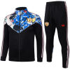 Mens Manchester United Jacket + Pants Training Suit Black 2026/27