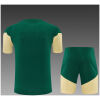 Kids Real Madrid Short Training Suit Green 2026/27