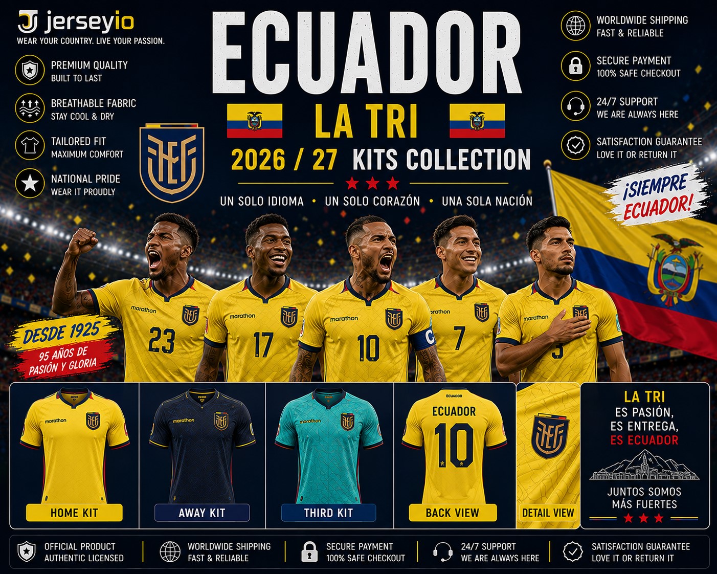 jerseyio Ecuador