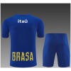 Kids Brazil Short Training Suit Blue 2026