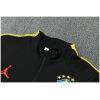 Mens Brazil Training Suit Black – Yellow 2026