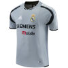 Mens Real Madrid Retro Short Training Grey Jersey 2004/05 Mens Real Madrid Retro Short Training Grey Jersey 2004/05