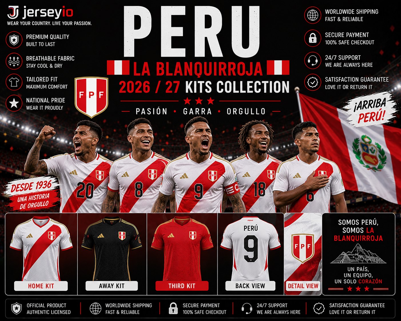 jerseyio Peru