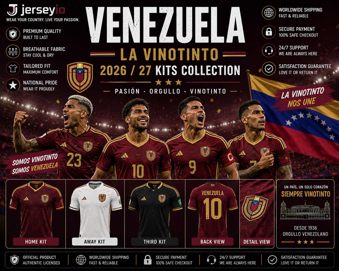 jerseyio Venezuela