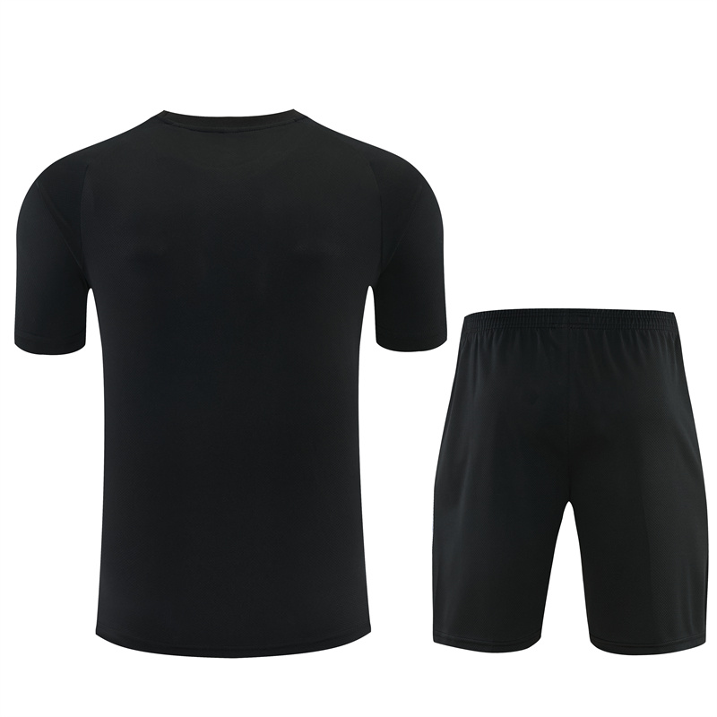 Mens Atletico Madrid Short Training Suit Black 2026/27 Mens Atletico Madrid Short Training Suit Black 2026/27