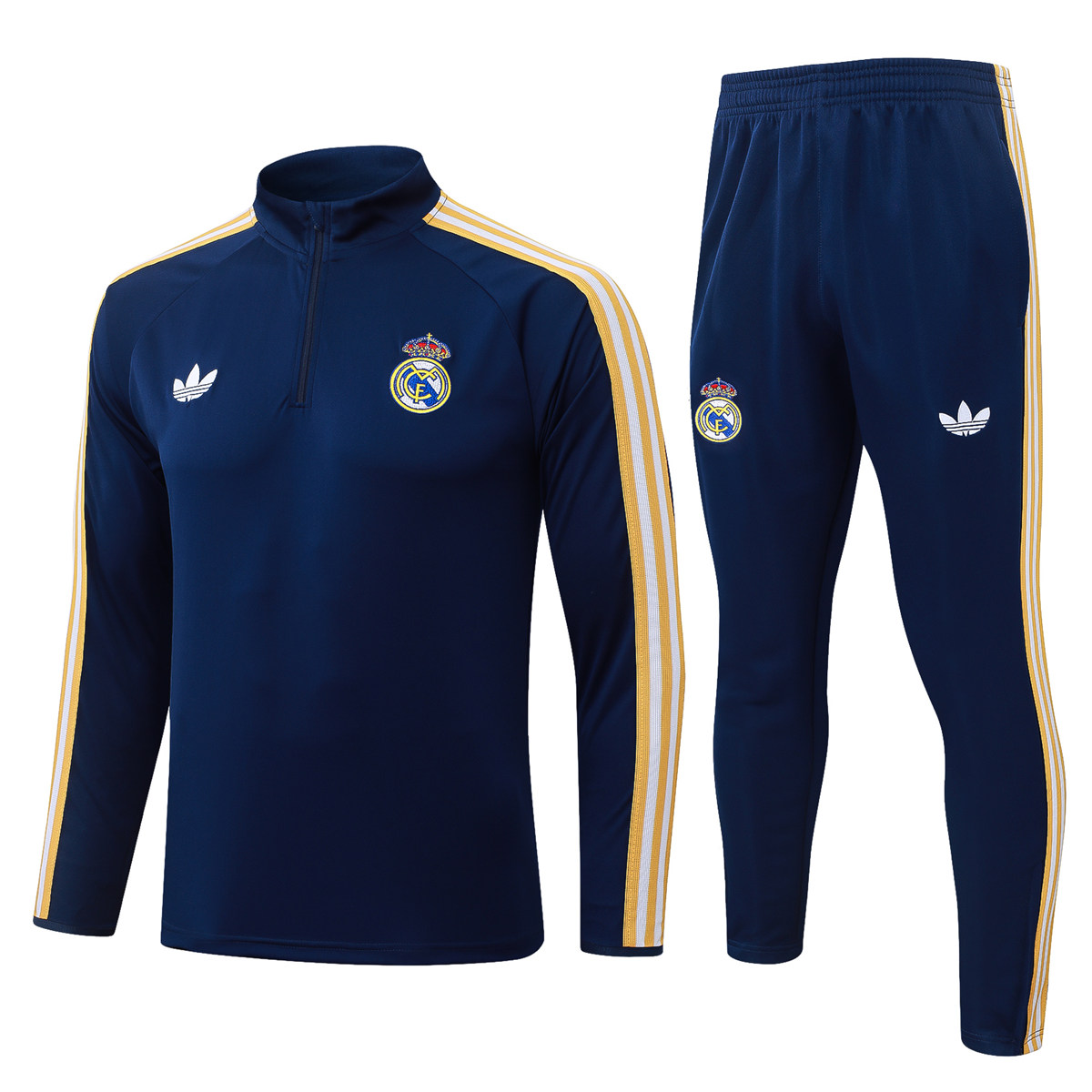 Mens Real Madrid Training Suit Royal 2026/27 Mens Real Madrid Training Suit Royal 2026/27