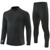 Mens Real Madrid Training Suit Black 2026/27
