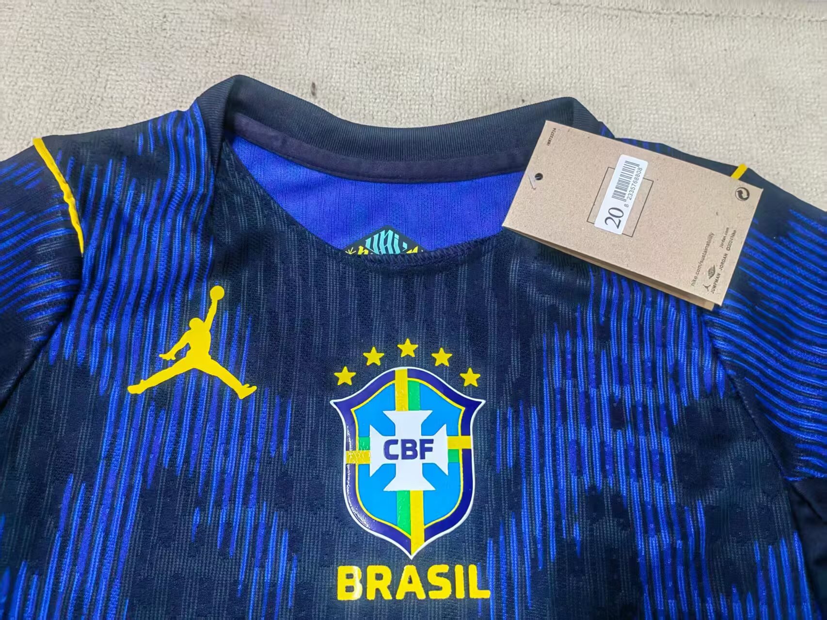 Kids Brazil 2026 World Cup Away Jersey – Match Edition Kids Brazil 2026 World Cup Away Jersey – Match Edition