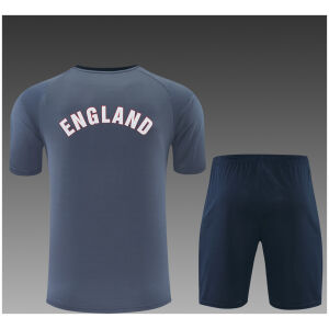 Kids England Short Training Suit Grey 2026