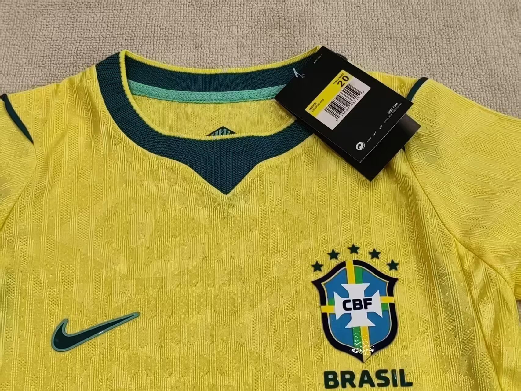 Kids Brazil Home Match Jersey FIFA World Cup 2026 Kids Brazil Home Match Jersey FIFA World Cup 2026