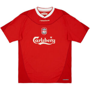 Mens Liverpool Retro Home Jersey 2002/04 Mens Liverpool Retro Home Jersey 2002/04