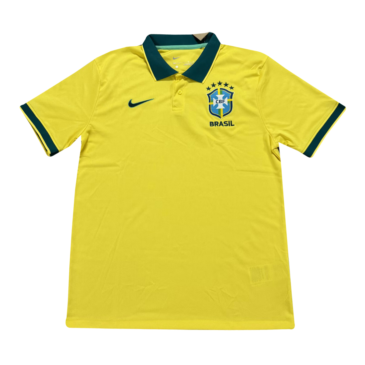 Mens Brazil Polo Shirt Yellow FIFA World Cup 2026 Mens Brazil Polo Shirt Yellow FIFA World Cup 2026