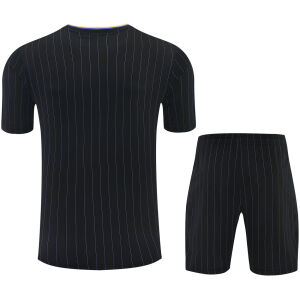 Mens Manchester United Short Training Suit Black 2025/26