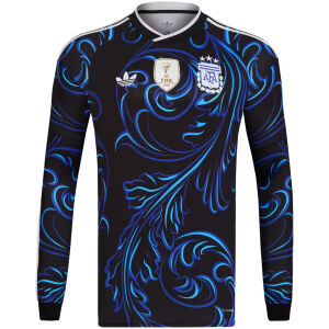 Mens Argentina Away Jersey Long Sleeve FIFA World Cup 2026-jerseyio