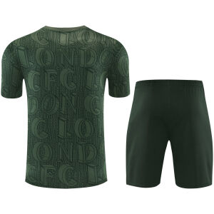 Mens Chelsea Short Training Suit Forest Green 2025/26