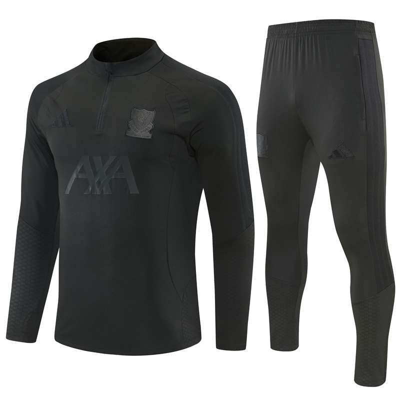 Mens Liverpool Training Suit Black 2026/27 Mens Liverpool Training Suit Black 2026/27