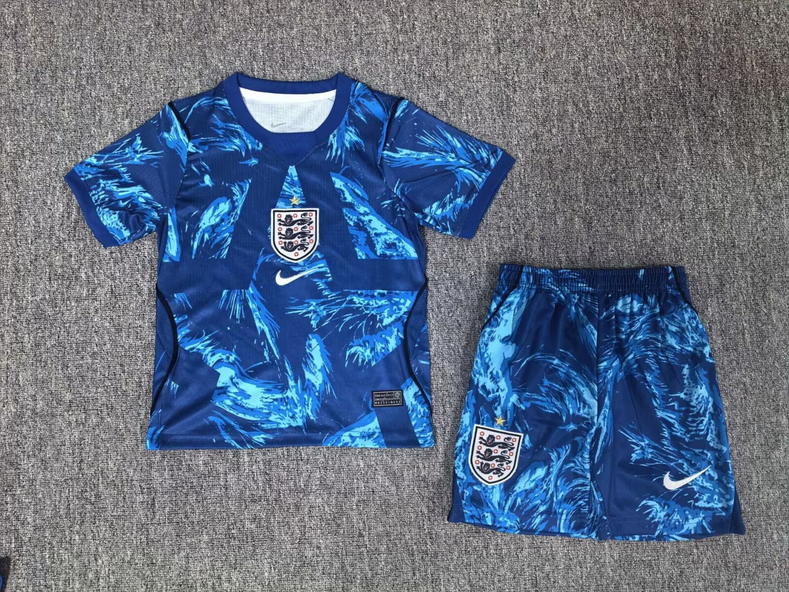 Kids England Goalkeeper Blue Jersey FIFA World Cup 2026 Kids England Goalkeeper Blue Jersey FIFA World Cup 2026