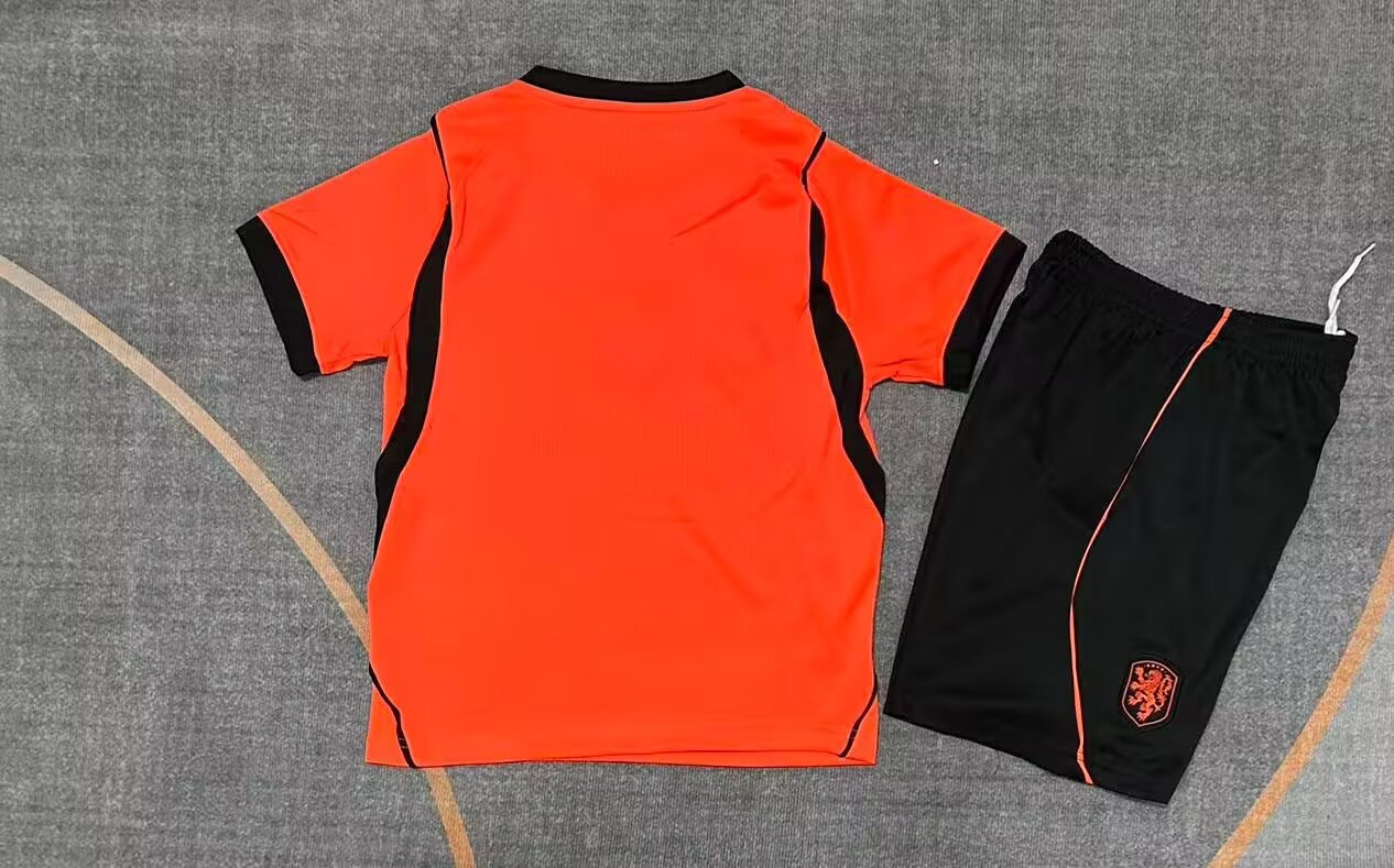 Premium Kids Netherlands Home Jersey FIFA World Cup 2026 โ Official Oranje Football Kit Premium Kids Netherlands Home Jersey FIFA World Cup 2026 โ Official Oranje Football Kit