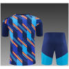 Kids Spain Short Training Suit Blue 2026