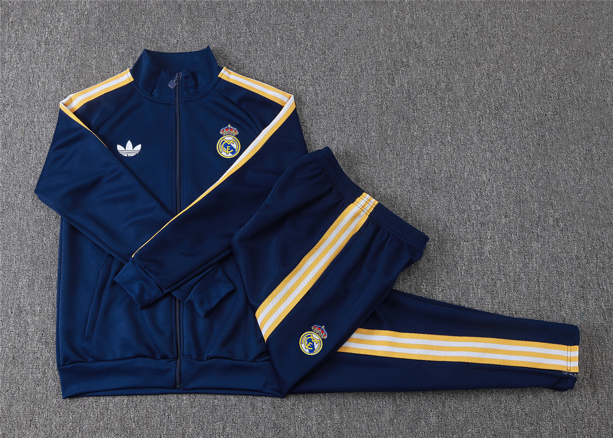 Kids Real Madrid Training Suit Royal 2026/27 Kids Real Madrid Training Suit Royal 2026/27