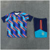 Kids Spain Short Training Suit Blue 2026
