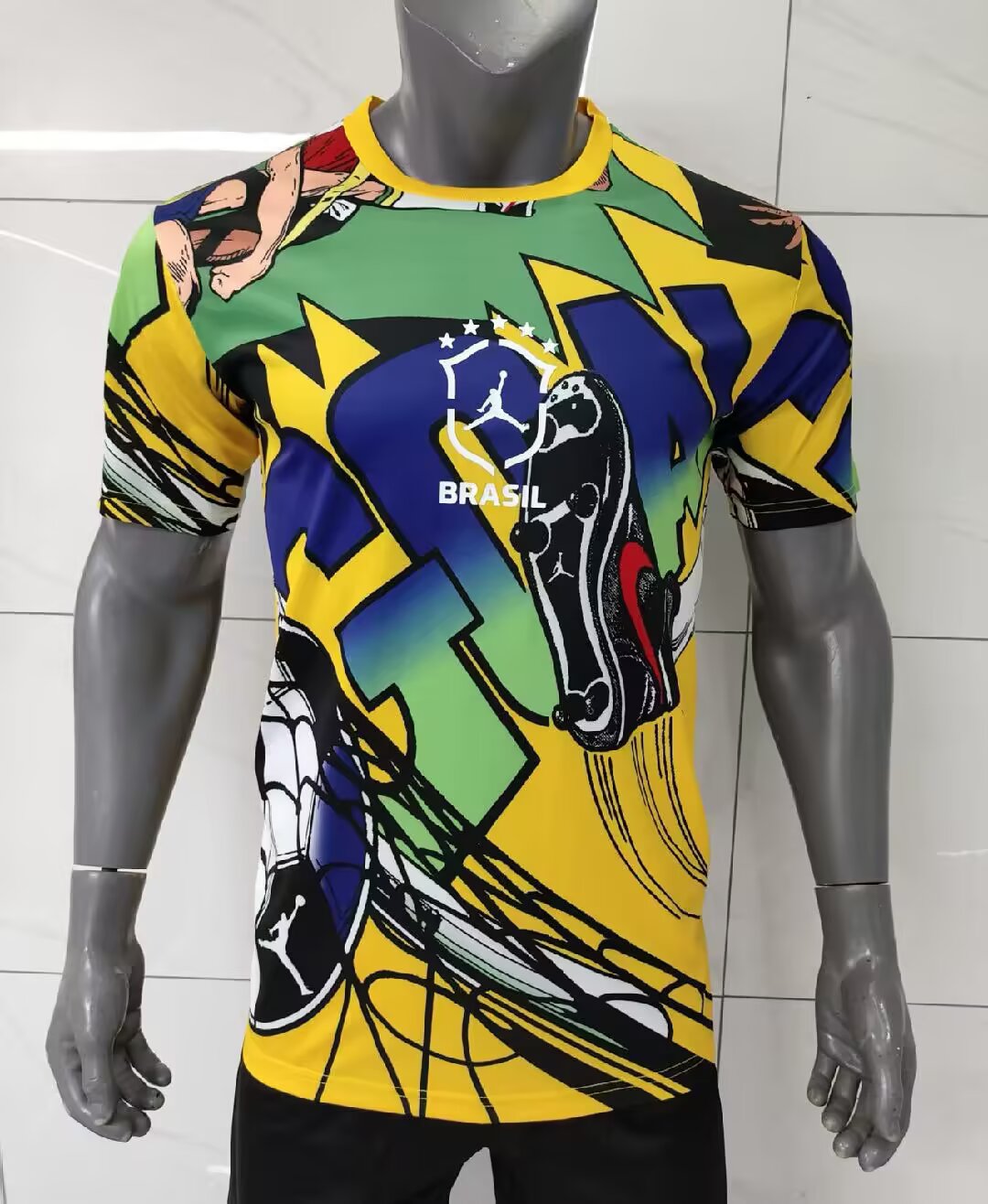 Mens Brazil Home Long Sleeve Jersey FIFA World Cup 2026 Mens Brazil Home Long Sleeve Jersey FIFA World Cup 2026